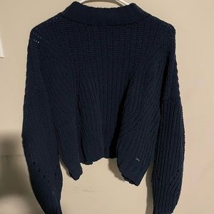 navy blue sweater